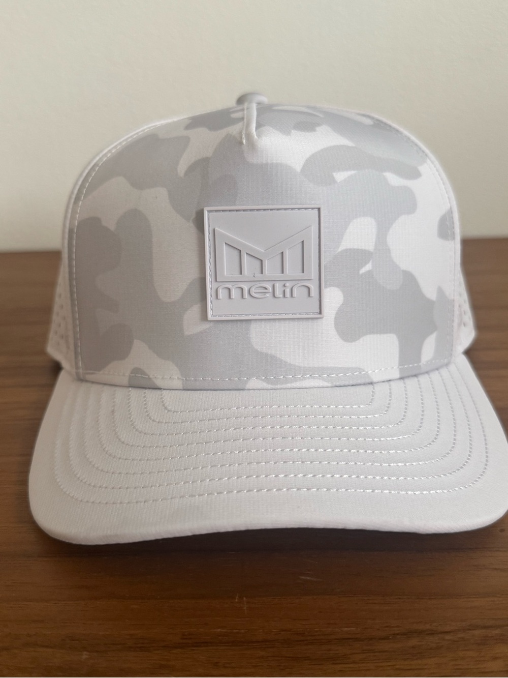 Melin snow Camo Odessey Stacked hydroHat